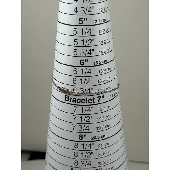 Ball Bead Centers Sterling Silver Box Chain Necklace 15-7/8 & Bracelet 7" Italy - Picture 6 of 16